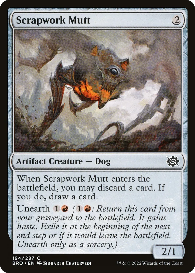 Scrapwork Mutt — The Brothers' War — Magic: The Gathering