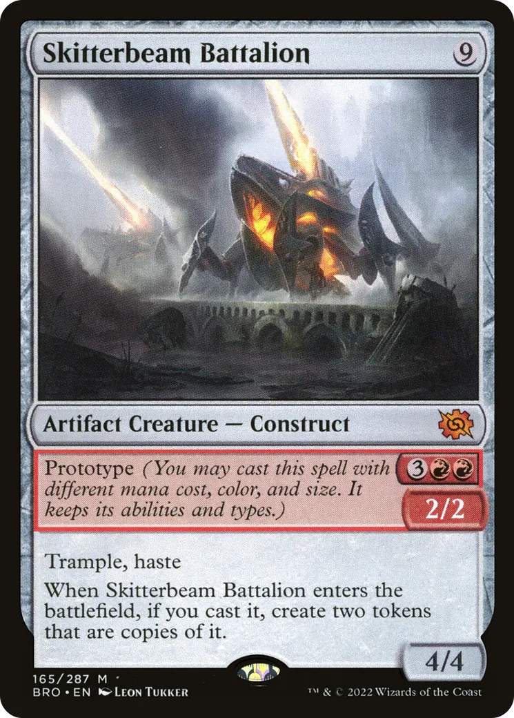 Skitterbeam Battalion — The Brothers' War — Magic: The Gathering