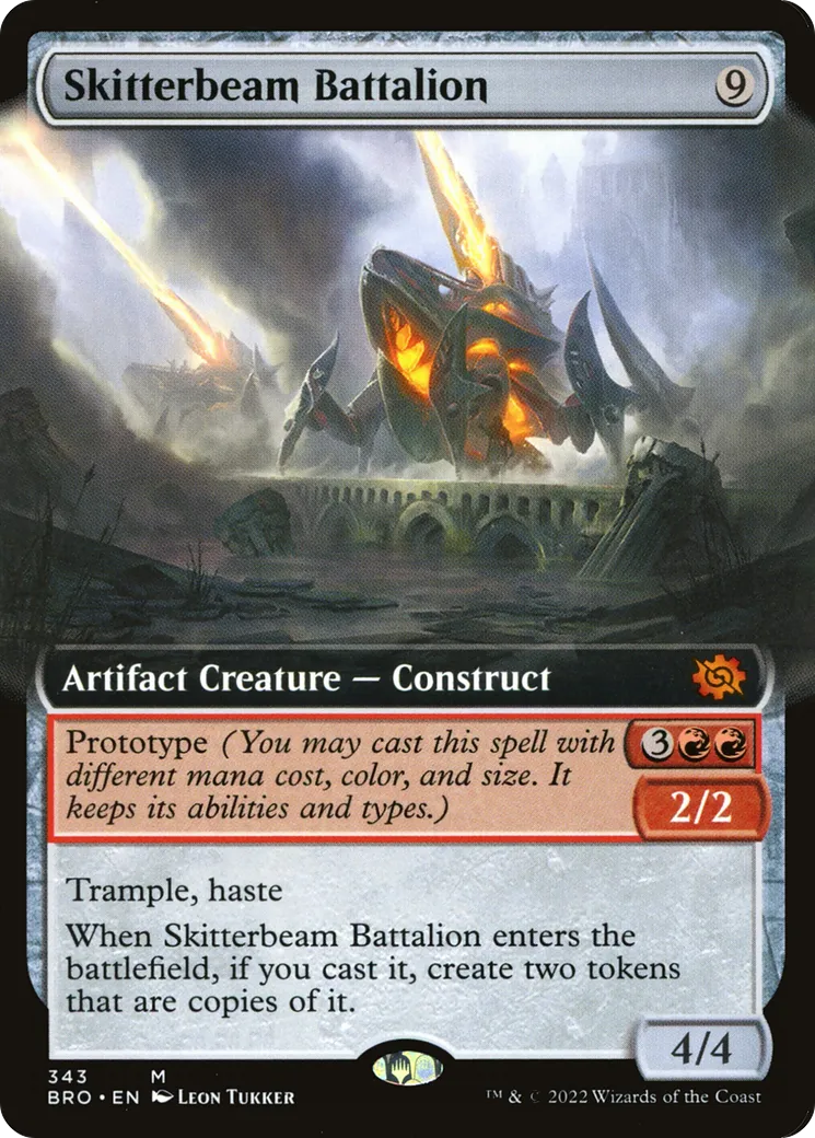 Skitterbeam Battalion — The Brothers' War — Magic: The Gathering