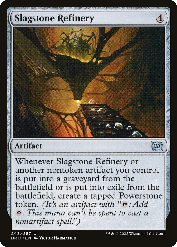 Raffinerie de mâchefer — The Brothers' War — Magic: The Gathering
