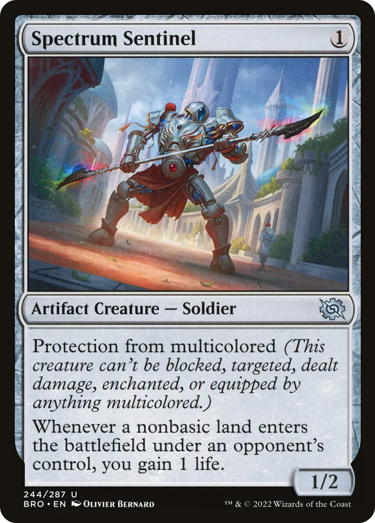Spectrum Sentinel — The Brothers' War — Magic: The Gathering
