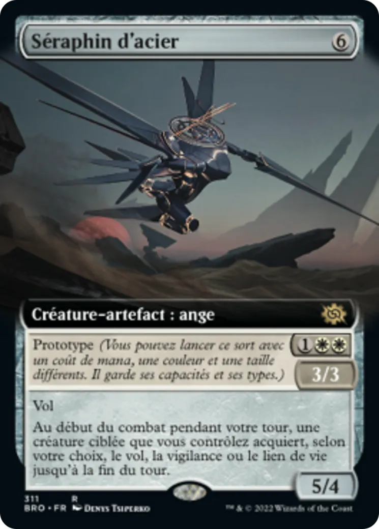 Séraphin d'acier — The Brothers' War — Magic: The Gathering