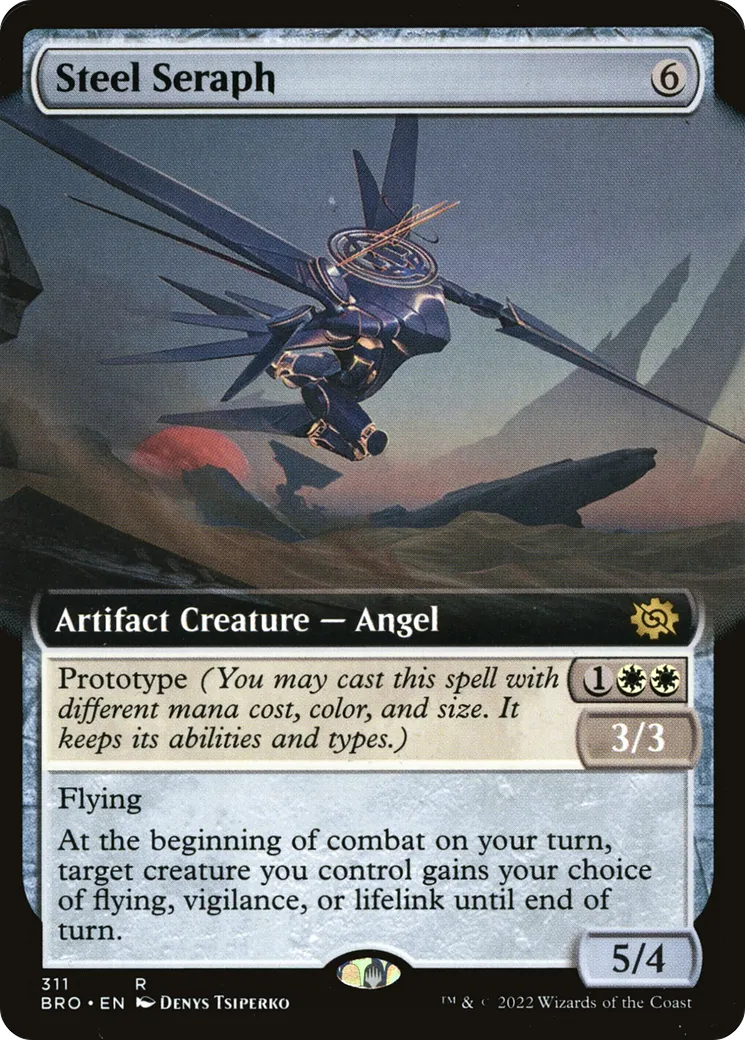 Séraphin d'acier — The Brothers' War — Magic: The Gathering