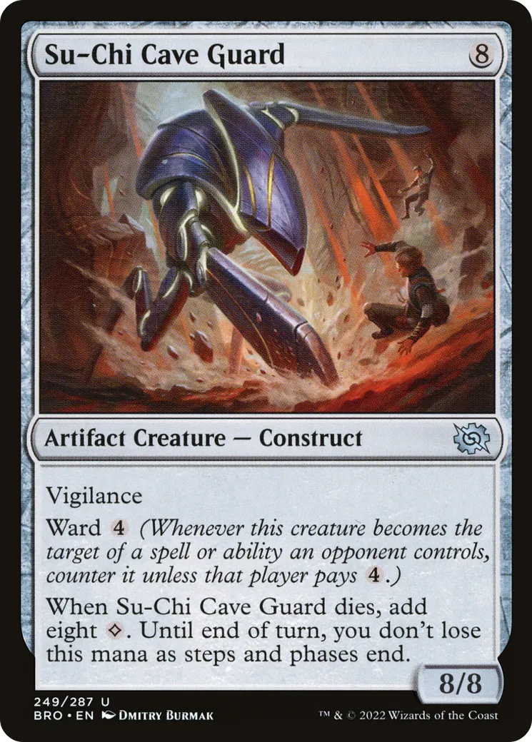 Su-Chi garde-grotte — The Brothers' War — Magic: The Gathering