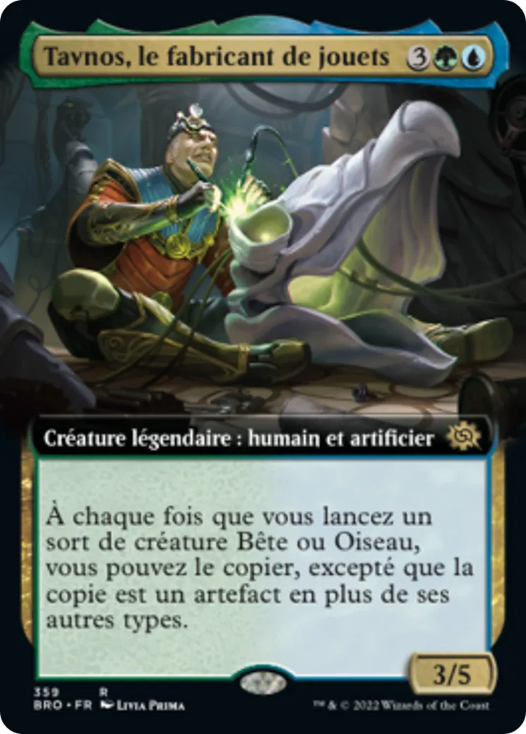Tavnos, le fabricant de jouets — The Brothers' War — Magic: The Gathering