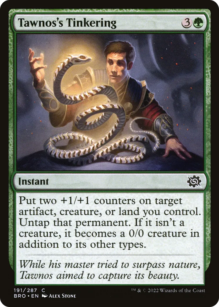 Tawnos's Tinkering — The Brothers' War — Magic: The Gathering
