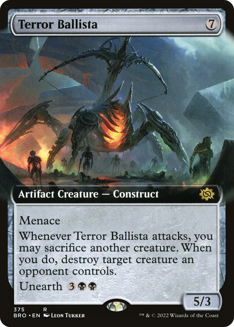 Baliste terrifiante — The Brothers' War — Magic: The Gathering