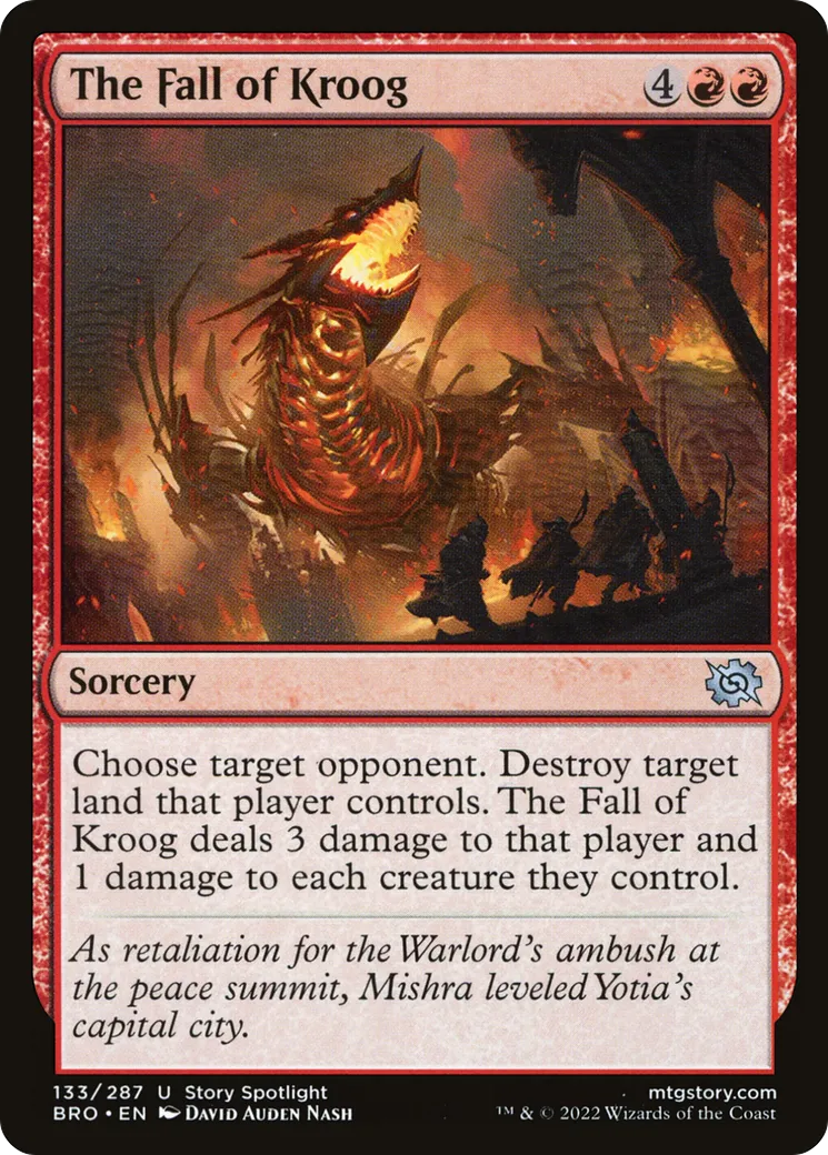 The Fall of Kroog — The Brothers' War — Magic: The Gathering