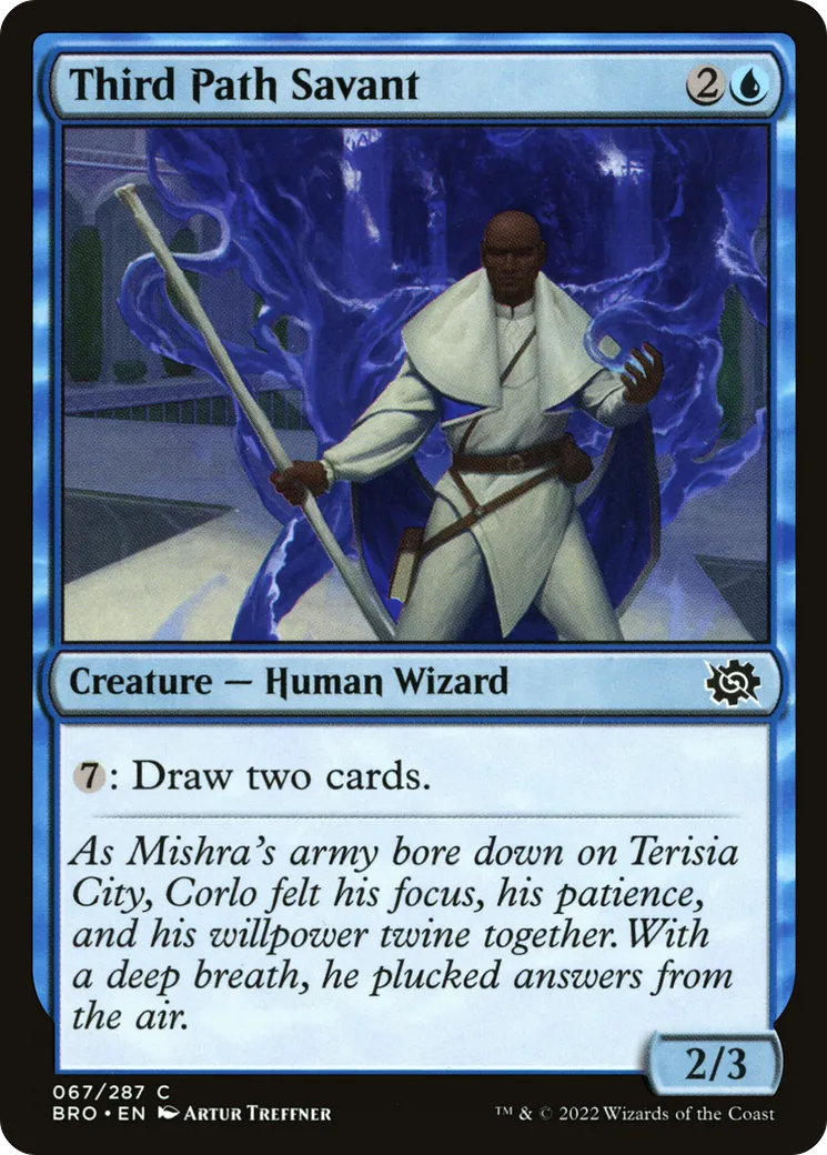 Third Path Savant — The Brothers' War — Magic: The Gathering