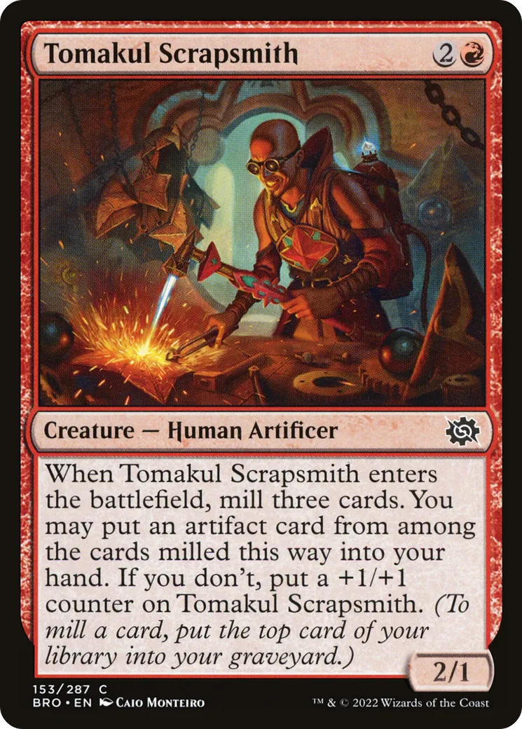 Ferrailleur de Tomakul — The Brothers' War — Magic: The Gathering