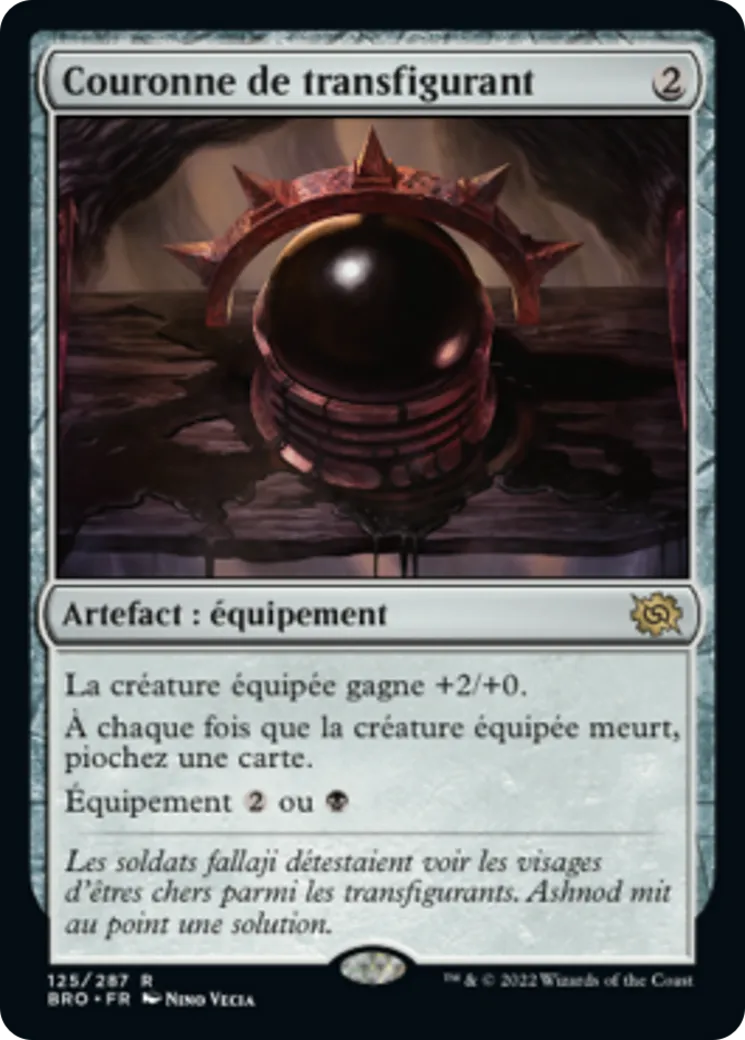 Couronne de transfigurant — The Brothers' War — Magic: The Gathering