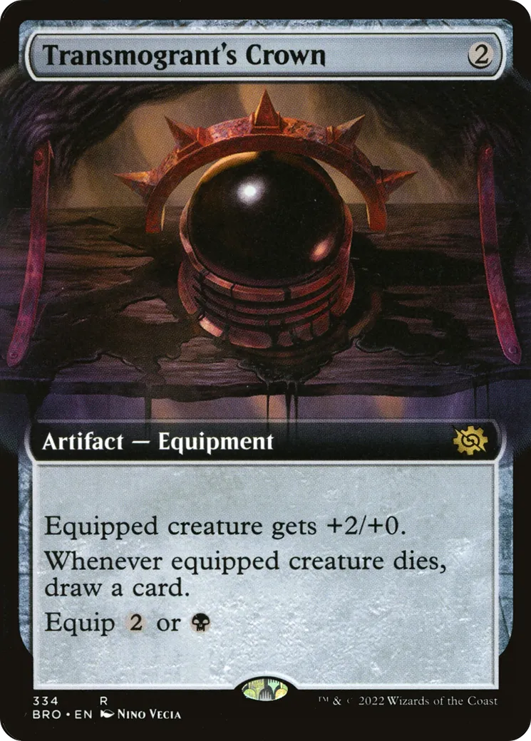 Couronne de transfigurant — The Brothers' War — Magic: The Gathering