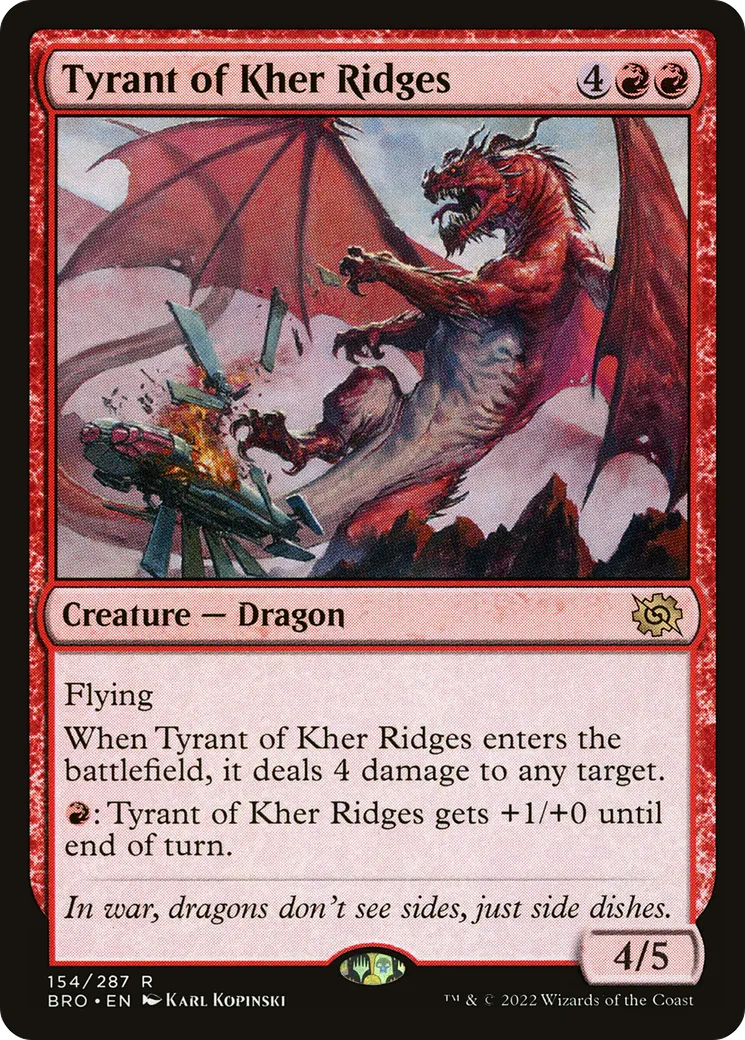 Tyran des Hauts de Kher — The Brothers' War — Magic: The Gathering