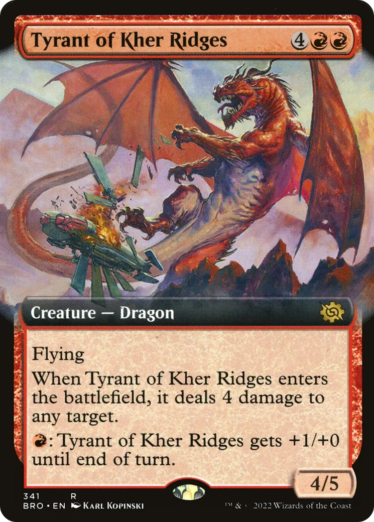 Tyrant of Kher Ridges — The Brothers' War — Magic: The Gathering