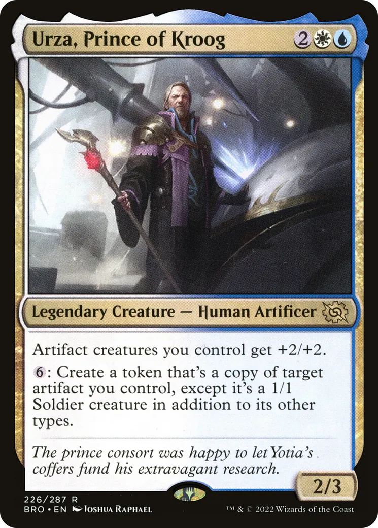 Urza, prince de Kroog — The Brothers' War — Magic: The Gathering