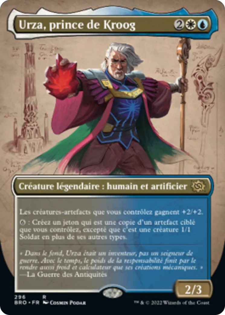 Urza, prince de Kroog — The Brothers' War — Magic: The Gathering