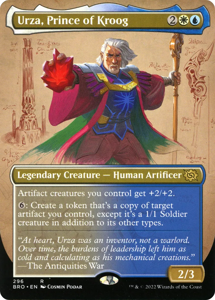 Urza, Prince of Kroog — The Brothers' War — Magic: The Gathering