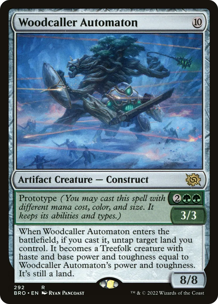 Automate parlebois — The Brothers' War — Magic: The Gathering