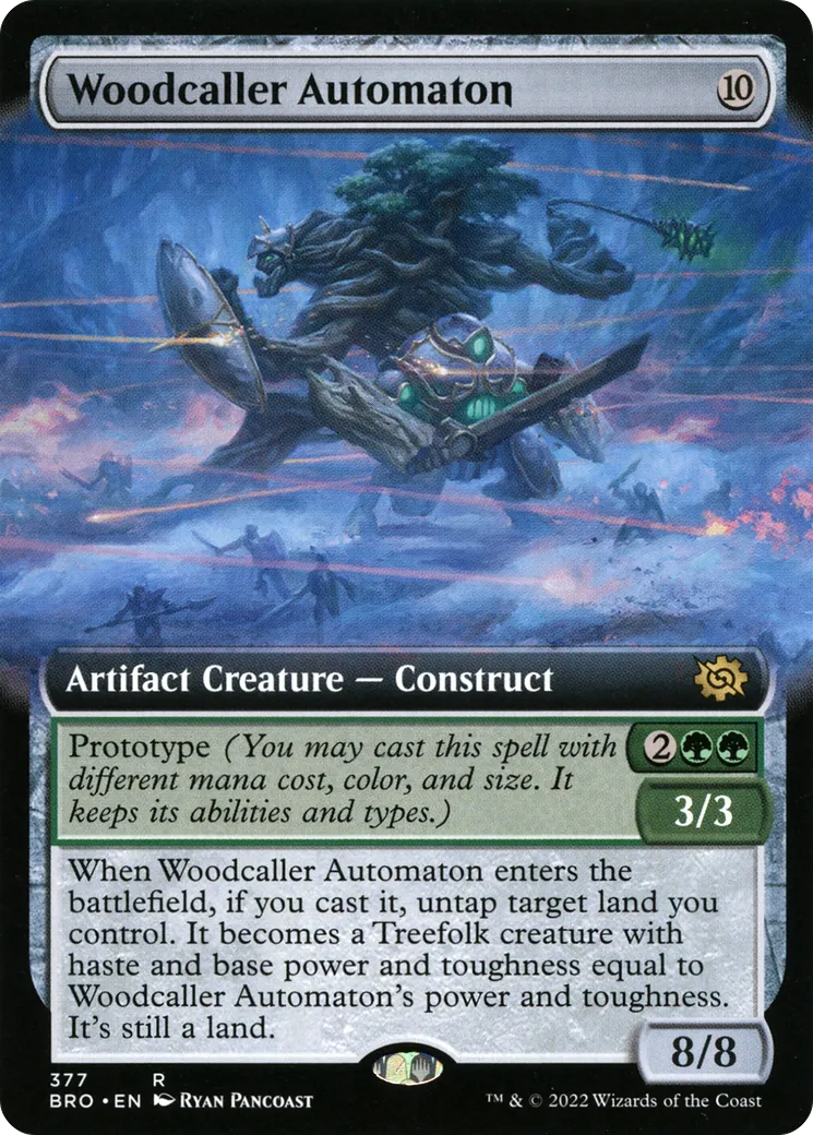 Automate parlebois — The Brothers' War — Magic: The Gathering