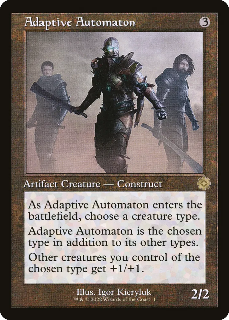 Adaptive Automaton — The Brothers' War Retro Artifacts — Magic: The Gathering