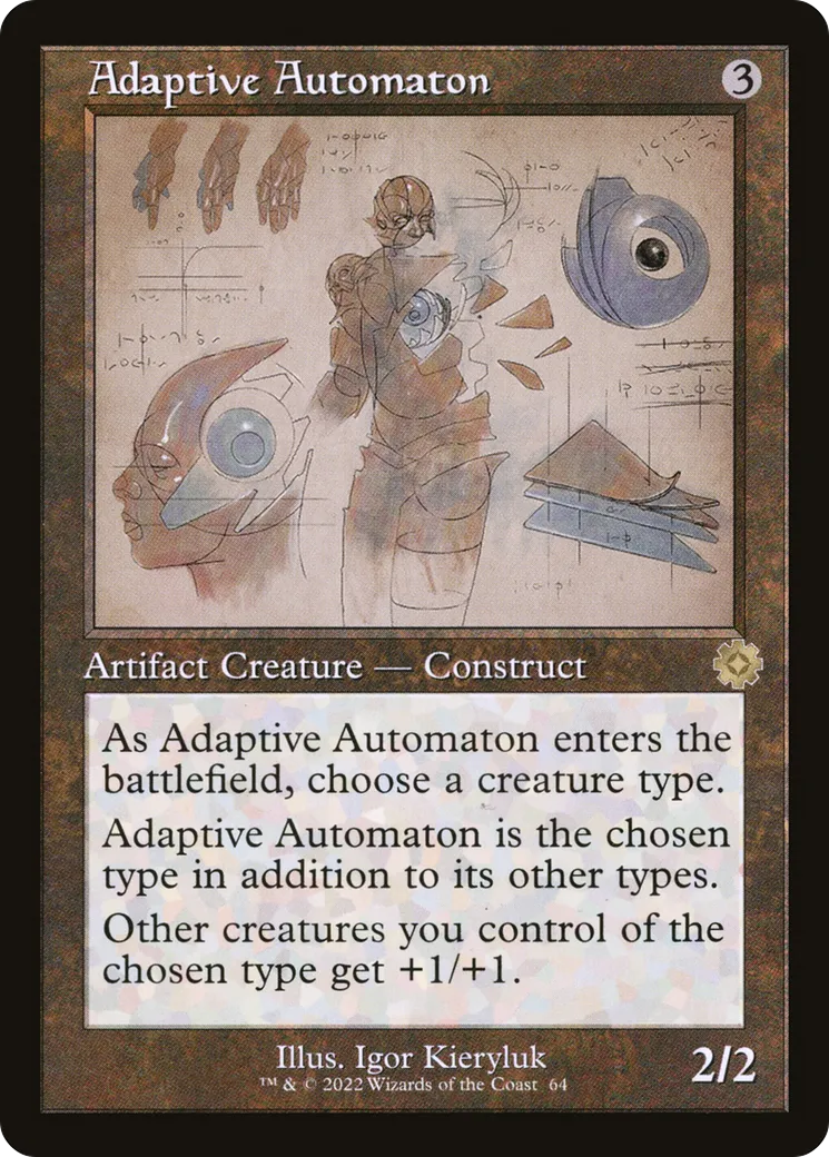 Adaptive Automaton — The Brothers' War Retro Artifacts — Magic: The Gathering