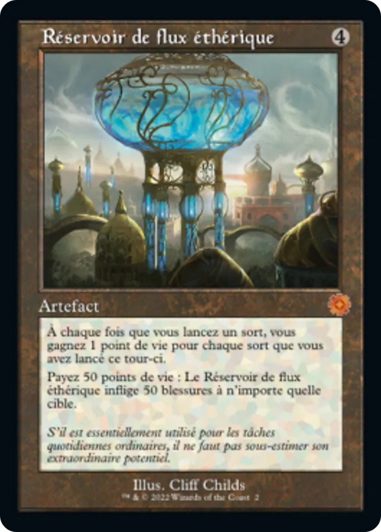 Réservoir de flux éthérique — The Brothers' War Retro Artifacts — Magic: The Gathering