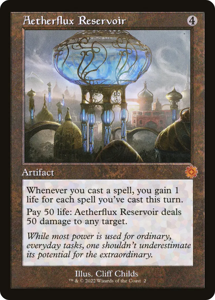 Réservoir de flux éthérique — The Brothers' War Retro Artifacts — Magic: The Gathering