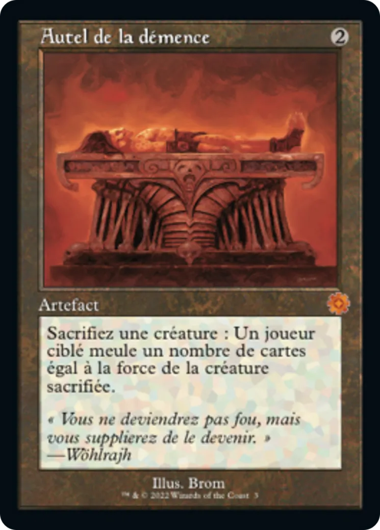 Autel de la démence — The Brothers' War Retro Artifacts — Magic: The Gathering
