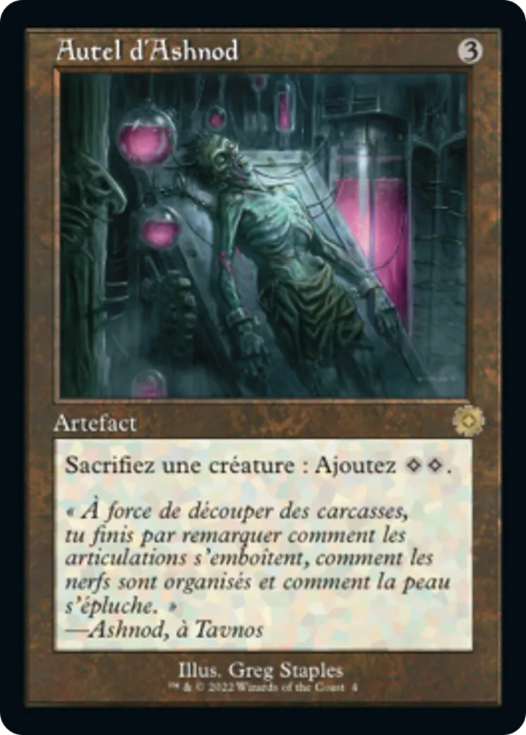 Autel d'Ashnod — The Brothers' War Retro Artifacts — Magic: The Gathering