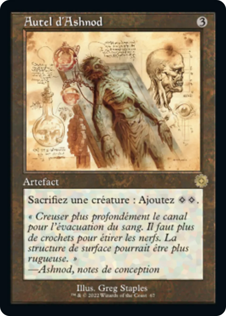 Autel d'Ashnod — The Brothers' War Retro Artifacts — Magic: The Gathering