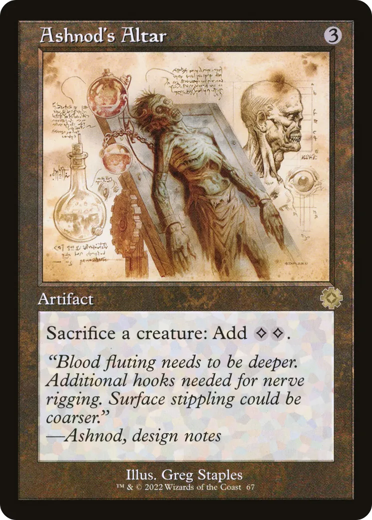 Ashnod's Altar — The Brothers' War Retro Artifacts — Magic: The Gathering