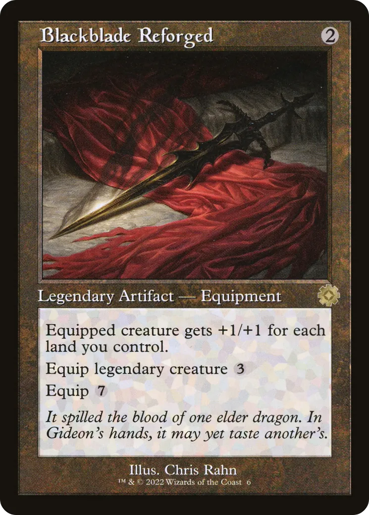 Blackblade Reforged — The Brothers' War Retro Artifacts — Magic: The Gathering