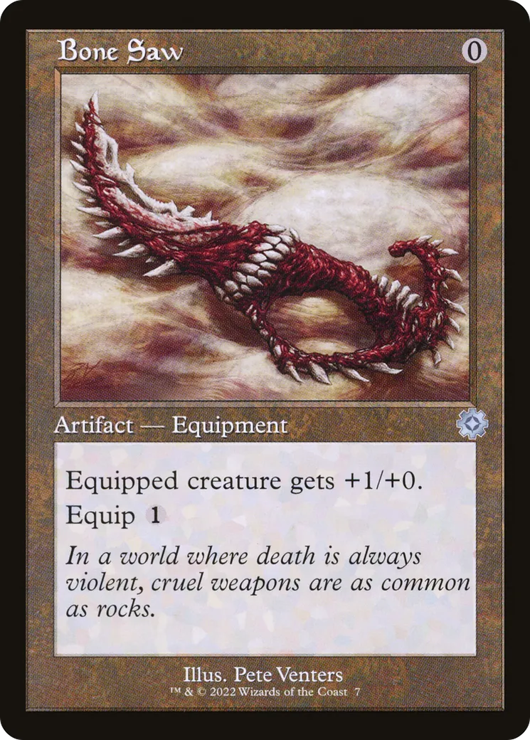 Bone Saw — The Brothers' War Retro Artifacts — Magic: The Gathering