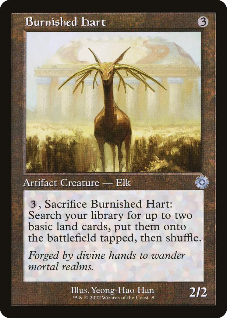 Cerf bruni — The Brothers' War Retro Artifacts — Magic: The Gathering
