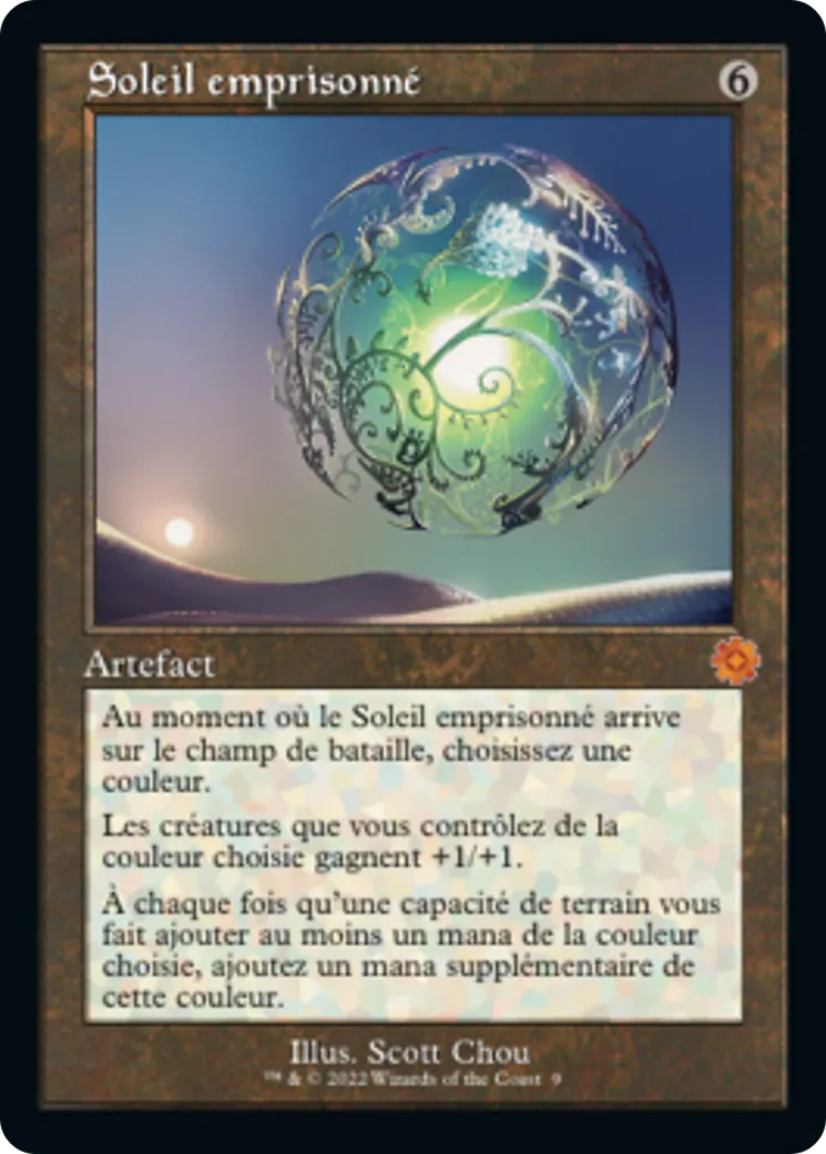 Soleil emprisonné — The Brothers' War Retro Artifacts — Magic: The Gathering