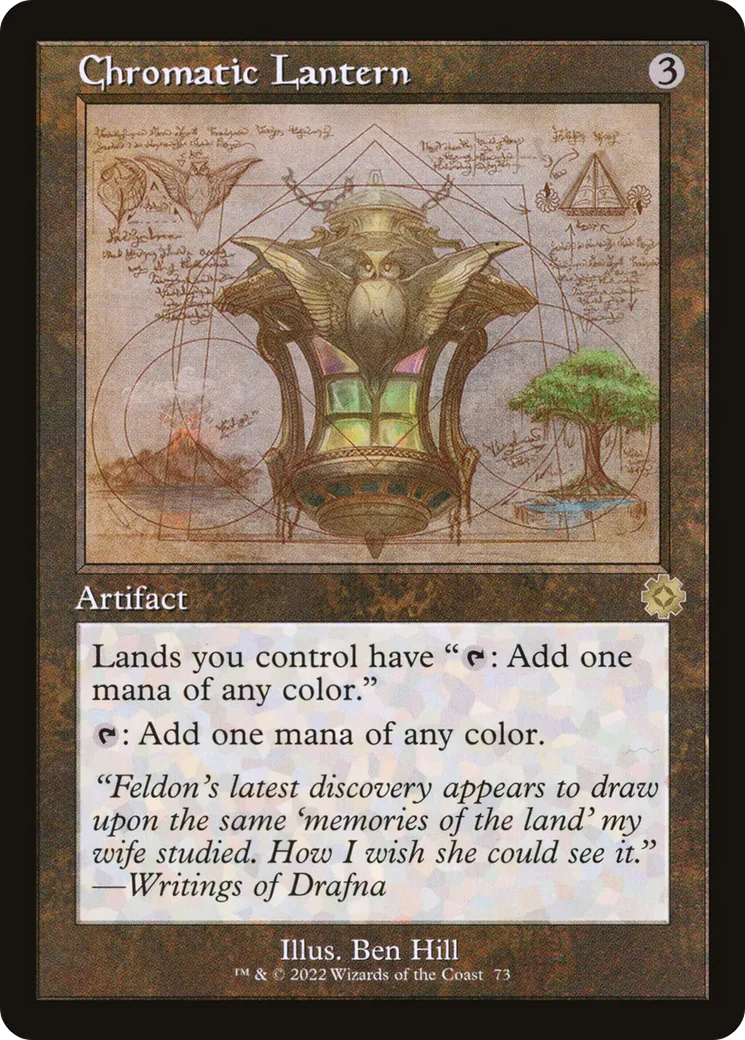 Chromatic Lantern — The Brothers' War Retro Artifacts — Magic: The Gathering