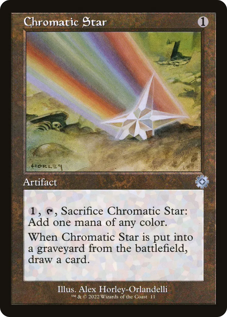 Chromatic Star — The Brothers' War Retro Artifacts — Magic: The Gathering