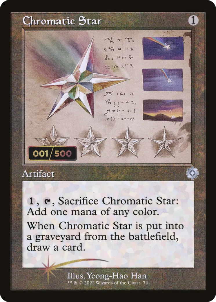 Chromatic Star — The Brothers' War Retro Artifacts — Magic: The Gathering