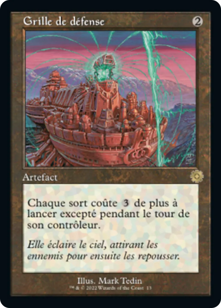 Grille de défense — The Brothers' War Retro Artifacts — Magic: The Gathering