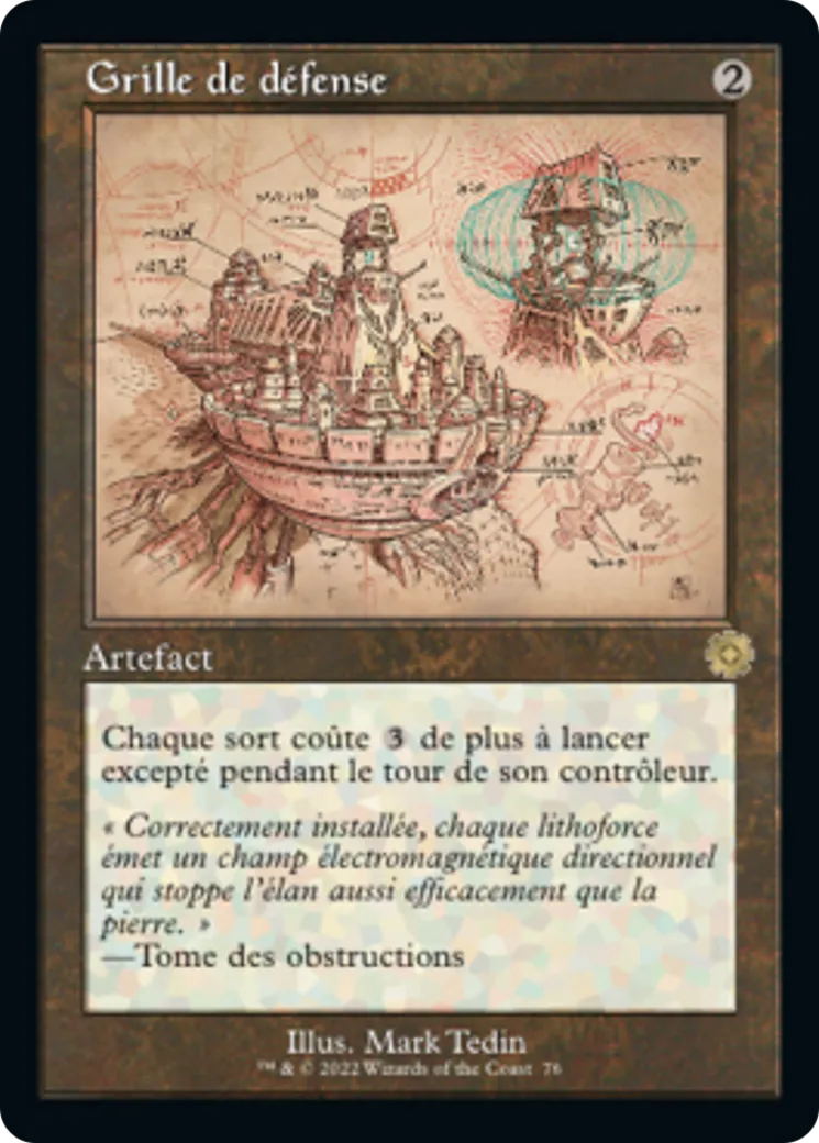 Grille de défense — The Brothers' War Retro Artifacts — Magic: The Gathering