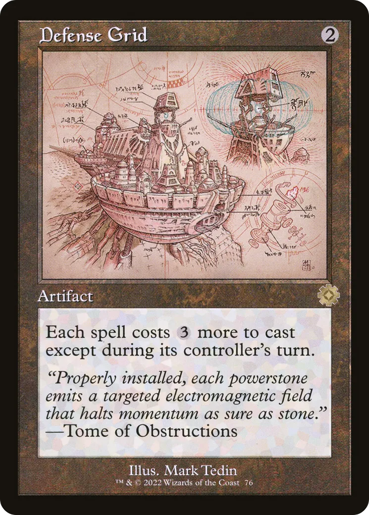Defense Grid — The Brothers' War Retro Artifacts — Magic: The Gathering