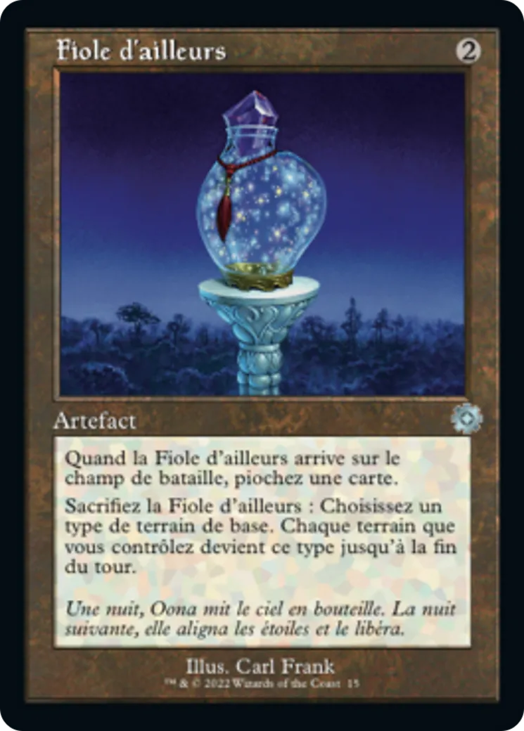 Fiole d'ailleurs — The Brothers' War Retro Artifacts — Magic: The Gathering