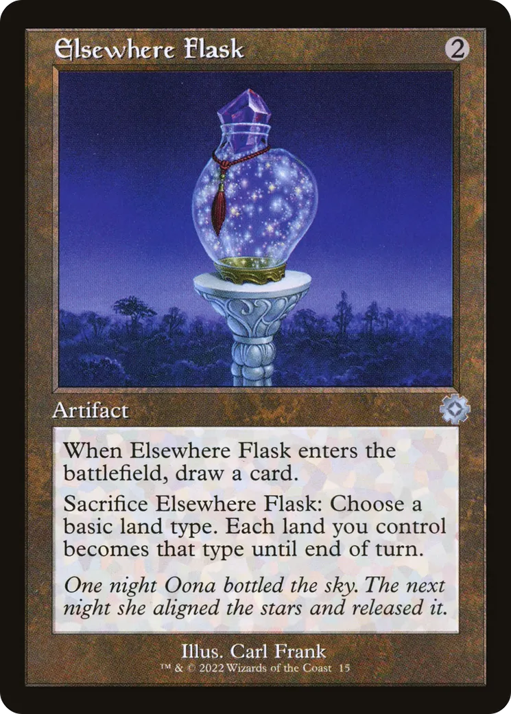 Elsewhere Flask — The Brothers' War Retro Artifacts — Magic: The Gathering