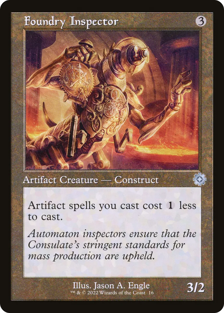 Foundry Inspector — The Brothers' War Retro Artifacts — Magic: The Gathering