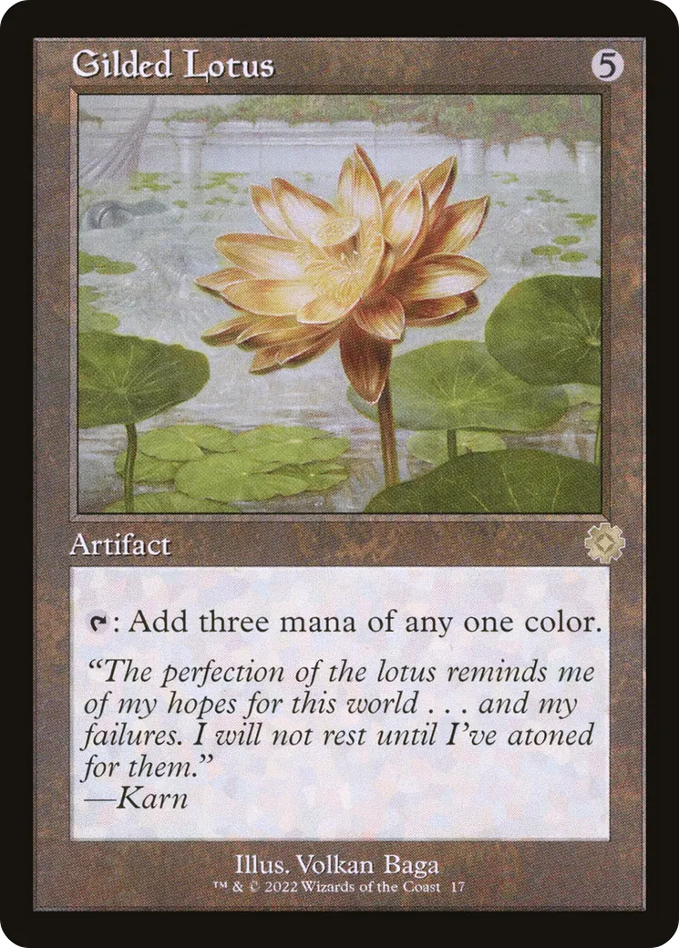 Gilded Lotus — The Brothers' War Retro Artifacts — Magic: The Gathering