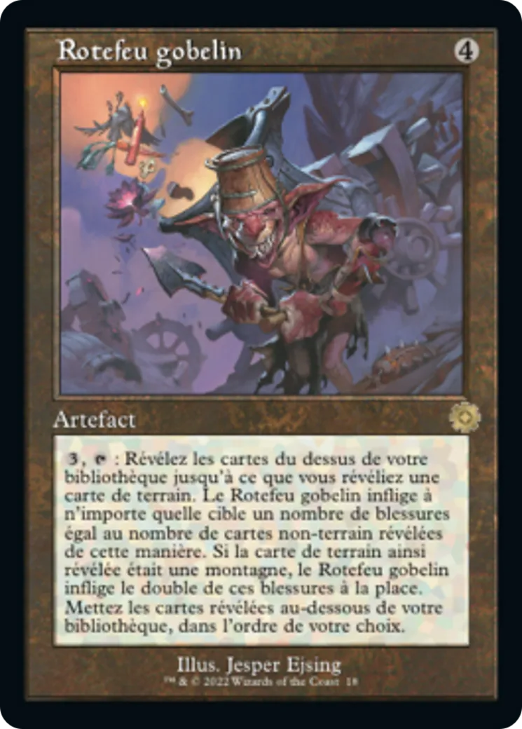 Rotefeu gobelin — The Brothers' War Retro Artifacts — Magic: The Gathering