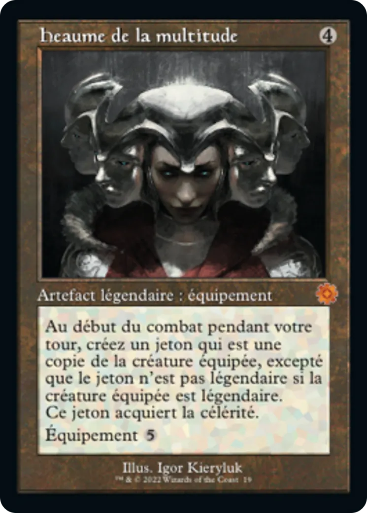Heaume de la multitude — The Brothers' War Retro Artifacts — Magic: The Gathering