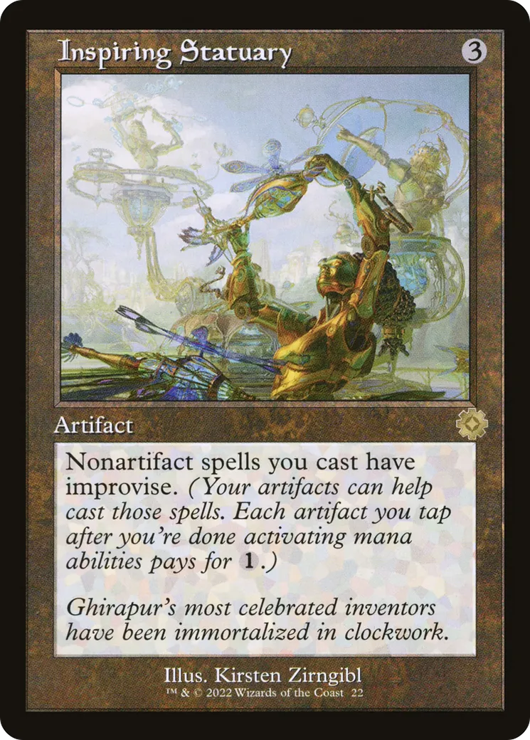 Inspiring Statuary — The Brothers' War Retro Artifacts — Magic: The Gathering