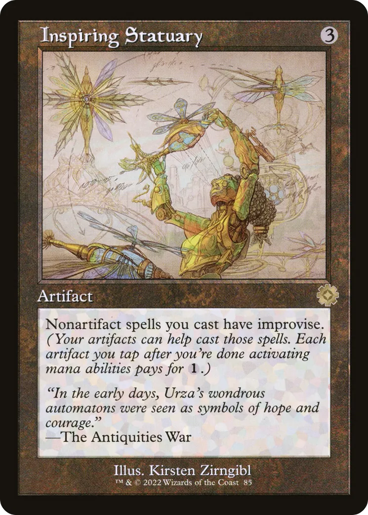 Inspiring Statuary — The Brothers' War Retro Artifacts — Magic: The Gathering
