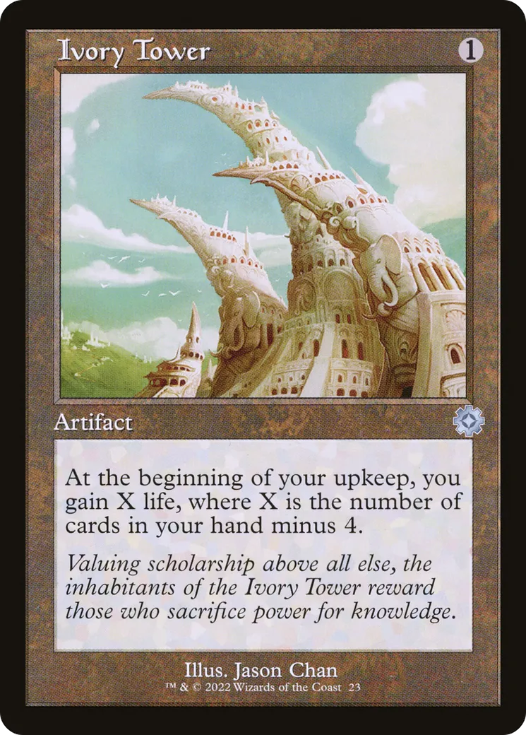 Ivory Tower — The Brothers' War Retro Artifacts — Magic: The Gathering